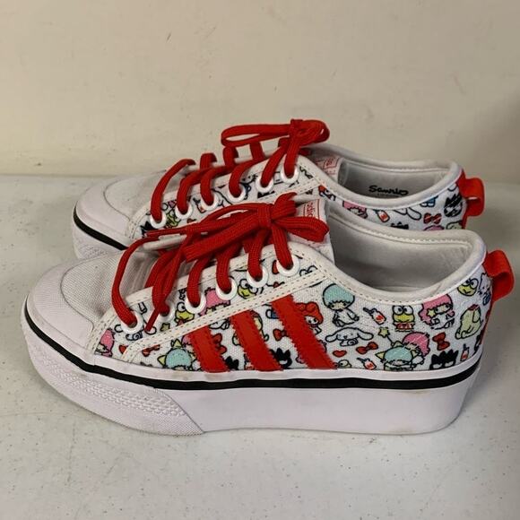 adidas Other - adidas Kids Hello Kitty Nizza Platform Shoes, US 4.5